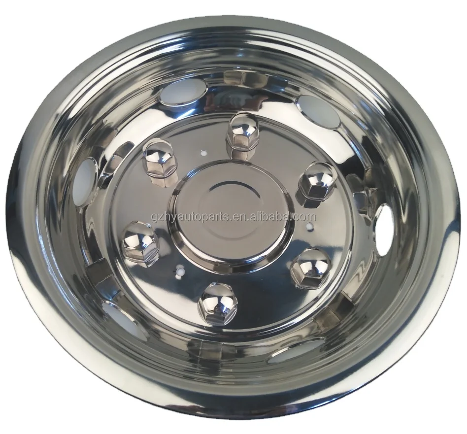 

16inch wheel cover 6lugnuts 6 handholes fit for Sprinter PCD205 304stainless steel Didstributor China