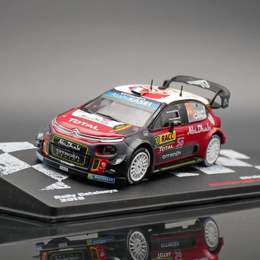 

ixo 1:43 Citroen C3 WRC 2018 rally car alloy model metal toy car