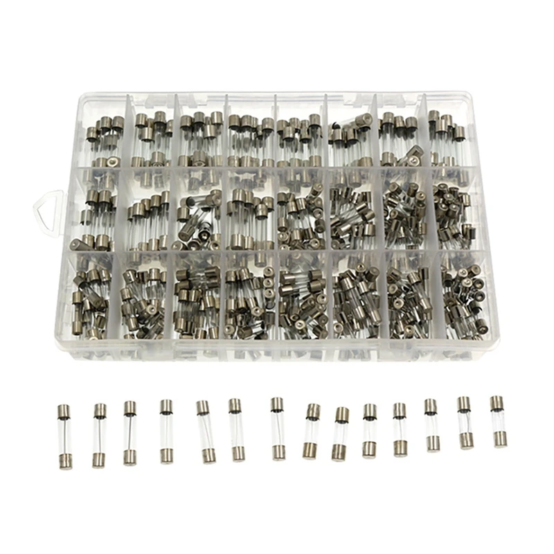 

360PCS 5X20 6X30 24 Kinds Hybrid Fuse Kit Assorted Kits