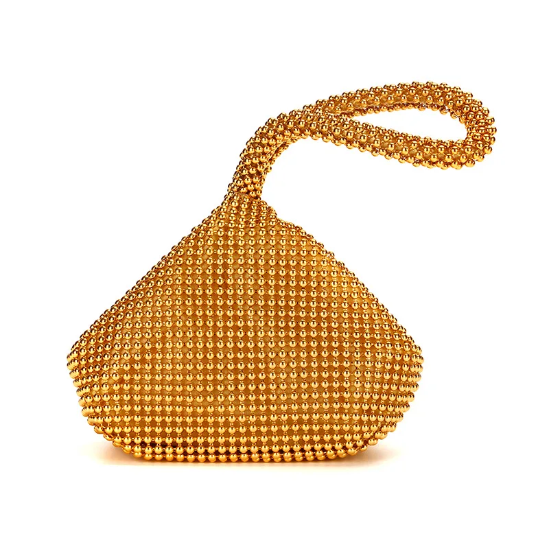 

Fashion Soft Beaded Women Evening Bags Cover Open Style Lady Wedding Bridalmaid Handbags Purse Bag for New Year Gift Clutch