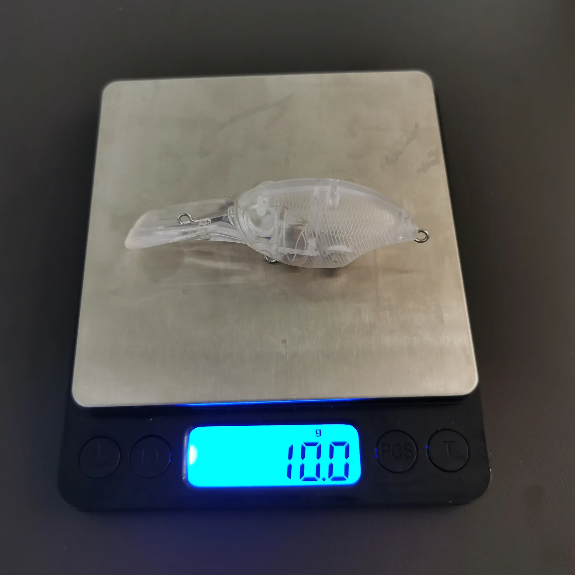 Пустые плавающие кренкбейты приманки сделай сам тело 10 г/7 г Неокрашенная