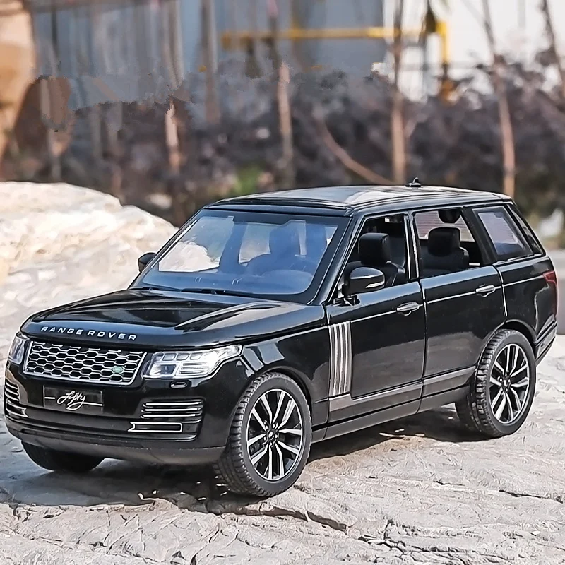 

1/32 Range Rover Sports SUV Alloy Metal Car Model Diecasts Off-road Vehicles Car Model Sound and Light Collection Kids Toys Gift