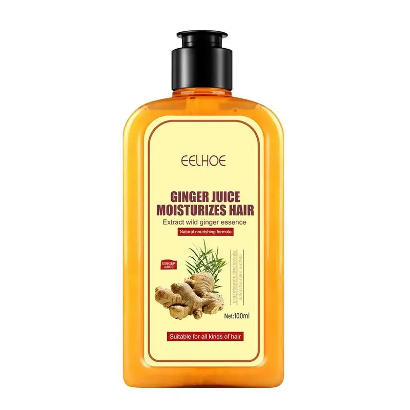 

Имбирный шампунь | Увлажняющий имбирный шампунь для волос способствует росту волос | Шампунь для утолщения волос 3,52 унций для сухой окраски,...