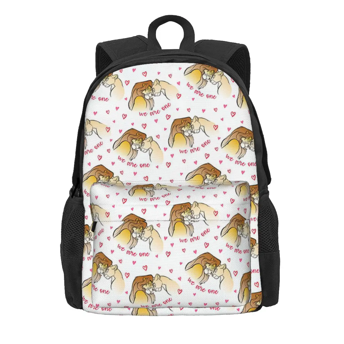 

Disney Lion King Women Backpack Mochila 3D Print Student School Bag Cartoon Laptop Rucksack Kids Large Capacity Rucksack