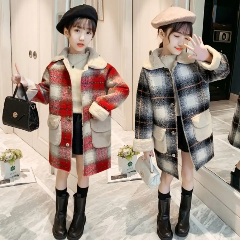 

Ветровка для маленьких девочек, куртка на осень и зиму, теплая плотная куртка для девочек, верхняя одежда, модная Корейская версия, детская одежда TY52