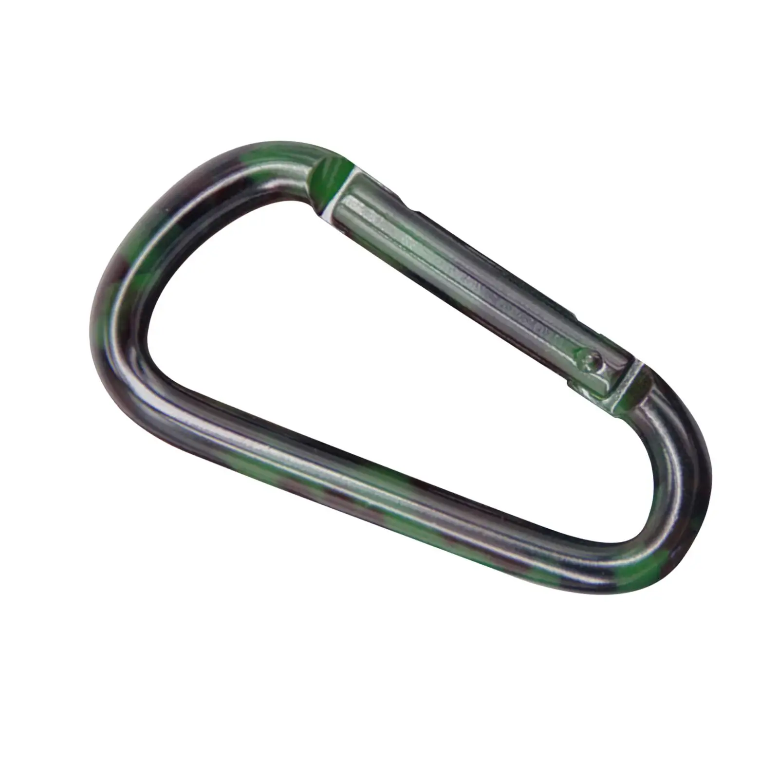 

Aluminum Alloy Carabiner, D Shaped Key Ring Hiking Locking Carabiner for Hiking Camping Fishing and Outdoor Use