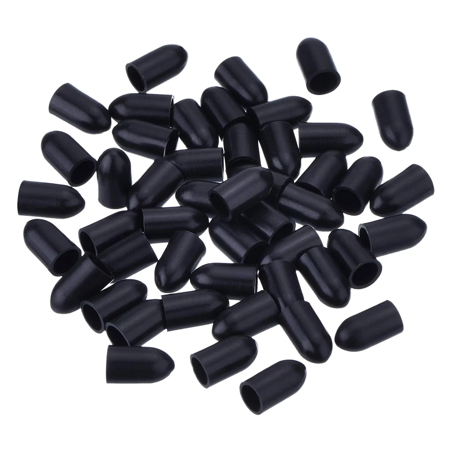 

100 Pcs Pourers Dust Covers Olive Oil Liquor Bottle Pour Spout Cover TPE Caps (Not Include the Spout)