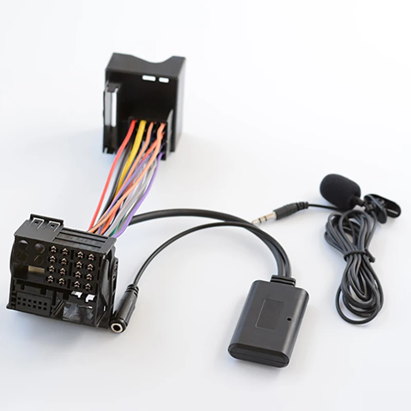 Автомобильный Bluetooth 5 0 подключения к разъему Aux микрофон громкой связи гарнитура