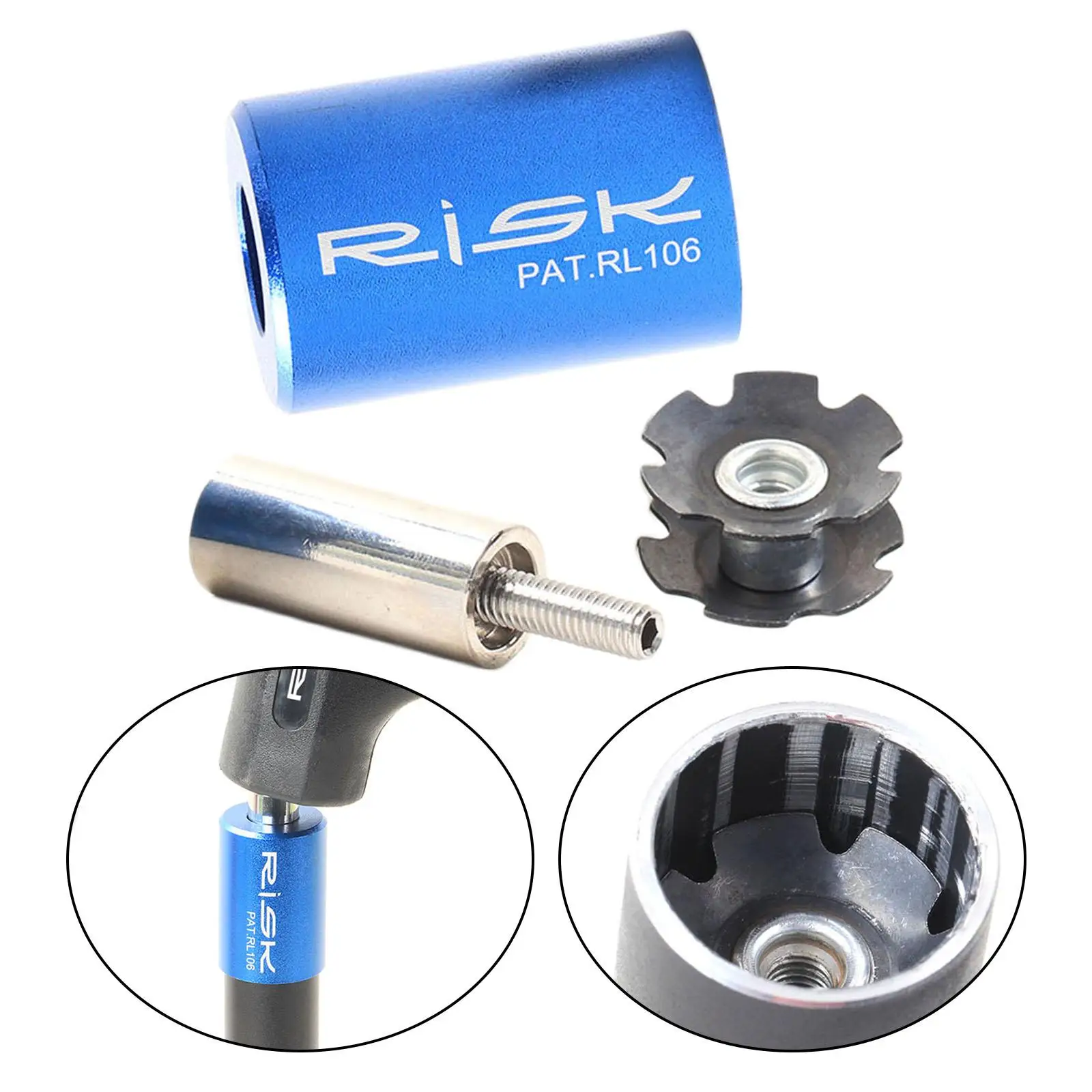 

Bike Fork Installer Headset Star Nut Install Tool Driver Setter