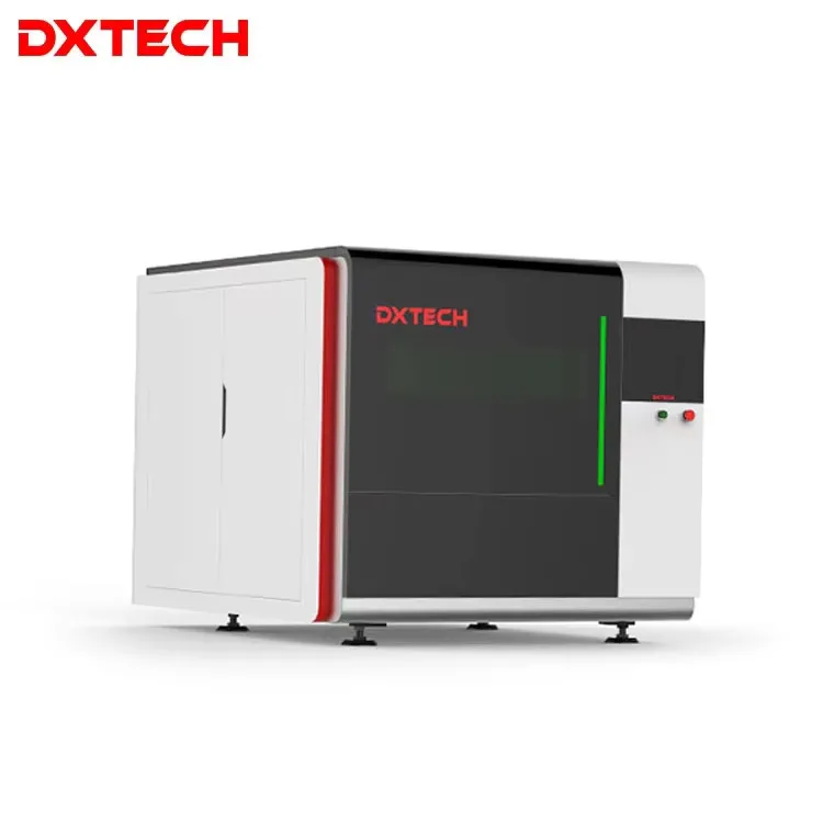 DXTECH 1000 Вт 2 кВт 3 Высокоточная мини-волоконная лазерная резка для листового