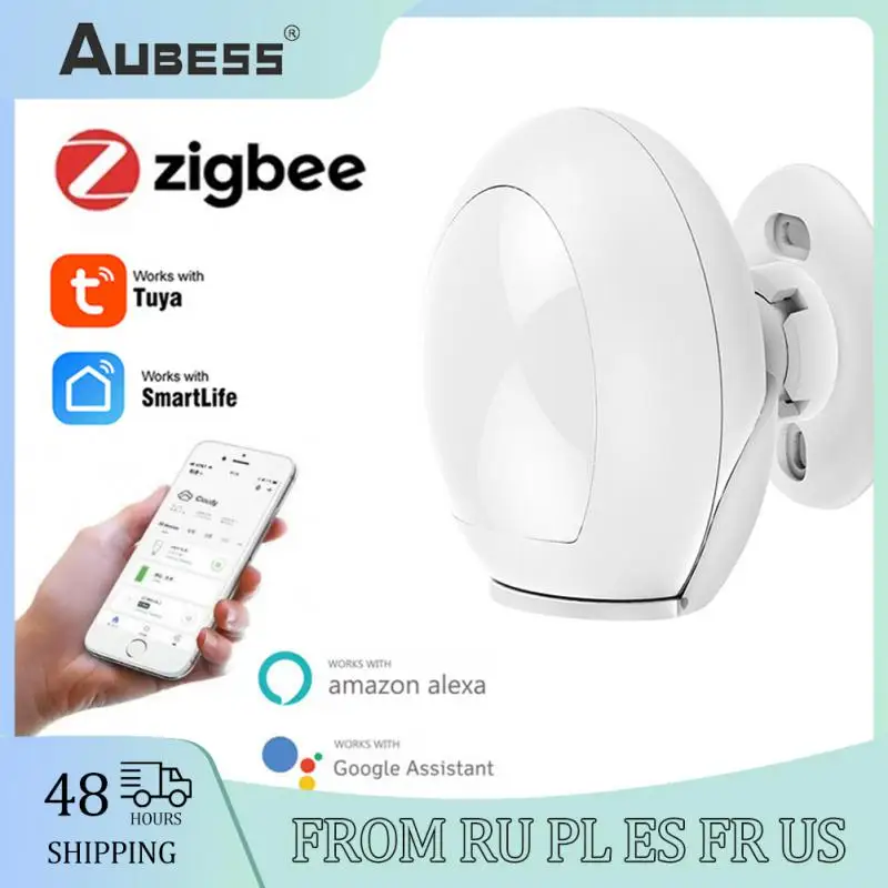 

Tuya ZigBee3.0 PIR Sensor Motion Detector Human Body Movement Detector Wireless Smart Body Movement Works With Google Home Alexa