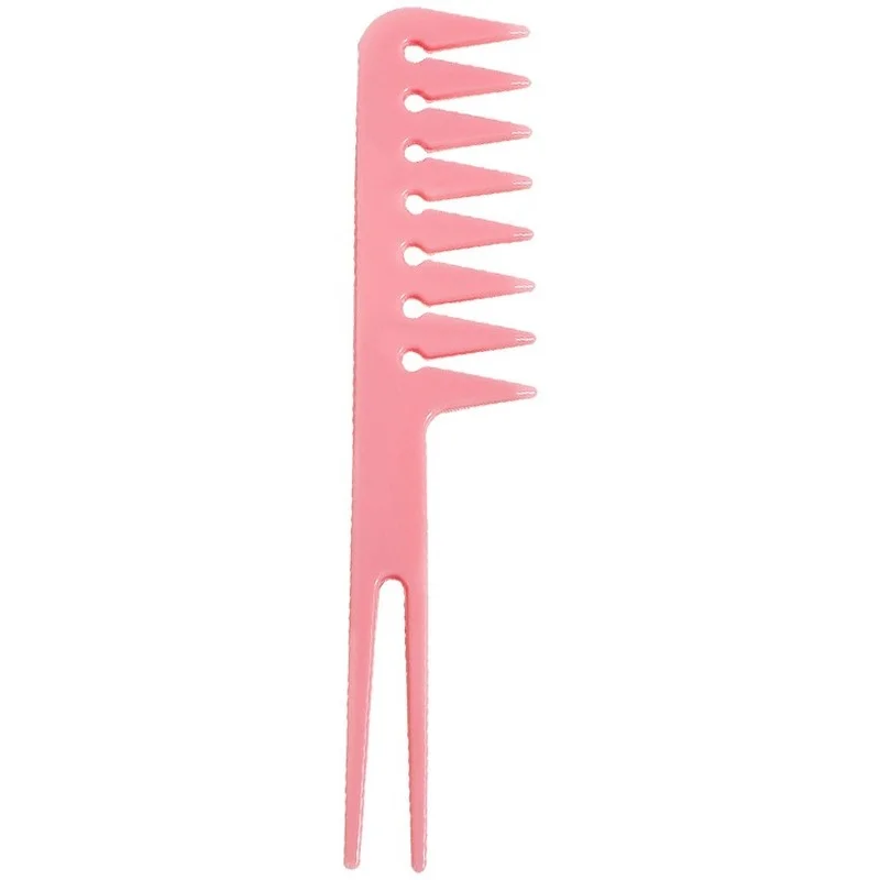 

Thickened Big Tooth Pick Dye Comb Pink Dye Hair Tip Tail Styling Plastic Comb Durable Hair Stylist Hair Tools Hair Accessories