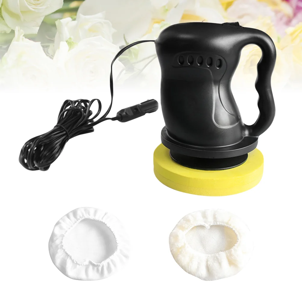 

12V Car Polisher Waxer Kit Waxing Polishing Machine (Black)