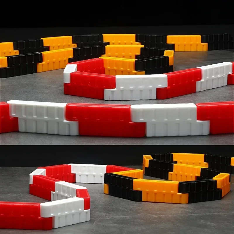 10 шт./50 шт./100 шт./200 шт. дорожный барьер DIY гоночная трасса дизайн дрейфующая 6 2*1 8*2 5