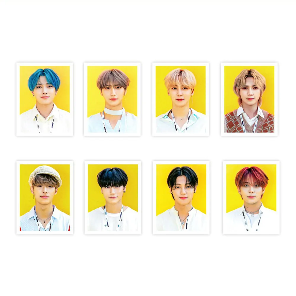 

Kpop ATEEZ сезон приветствие HONG JOONG YUN HO MIN GI ID фото Нулевая температура однодюймовые фото открытки для коллекции поклонников ATEEZ открытка