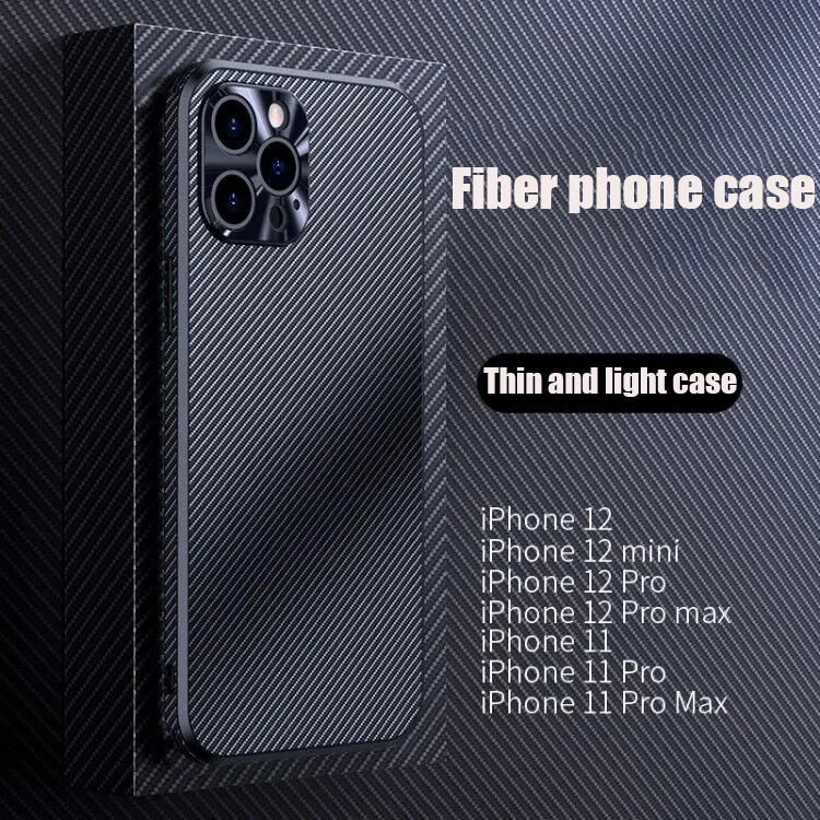 

for Iphone Series Mobile Phone Case All-inclusive Anti-fall Iphone11promax Frosted Silicone Ultra-thin Carbon Fiber Net Red New