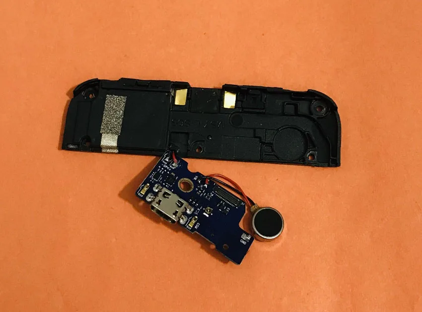 Б/у оригинальная зарядная плата с USB разъемом + микрофон Громкий динамик для Oukitel