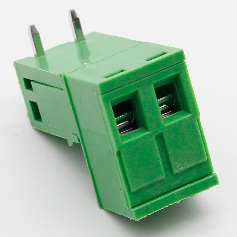 10 sets ht5.08 2pin Right angle Terminal plug type 300V 10A 5.08mm pitch connector pcb screw terminal block |