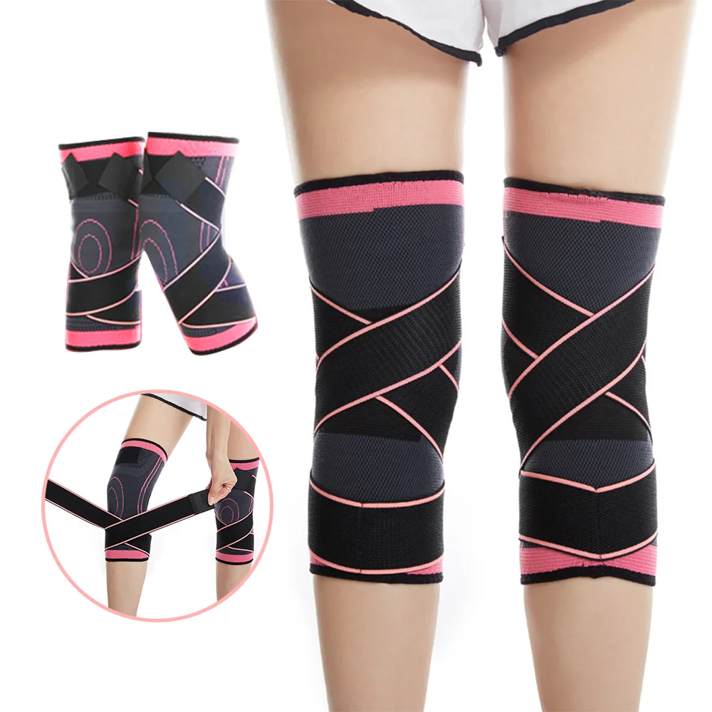 

1 Pc Women Compression Knee Pads for Arthrosis Joints Sports Knee Brace Support Kneepads Orthopedic Knee Protector Bandage