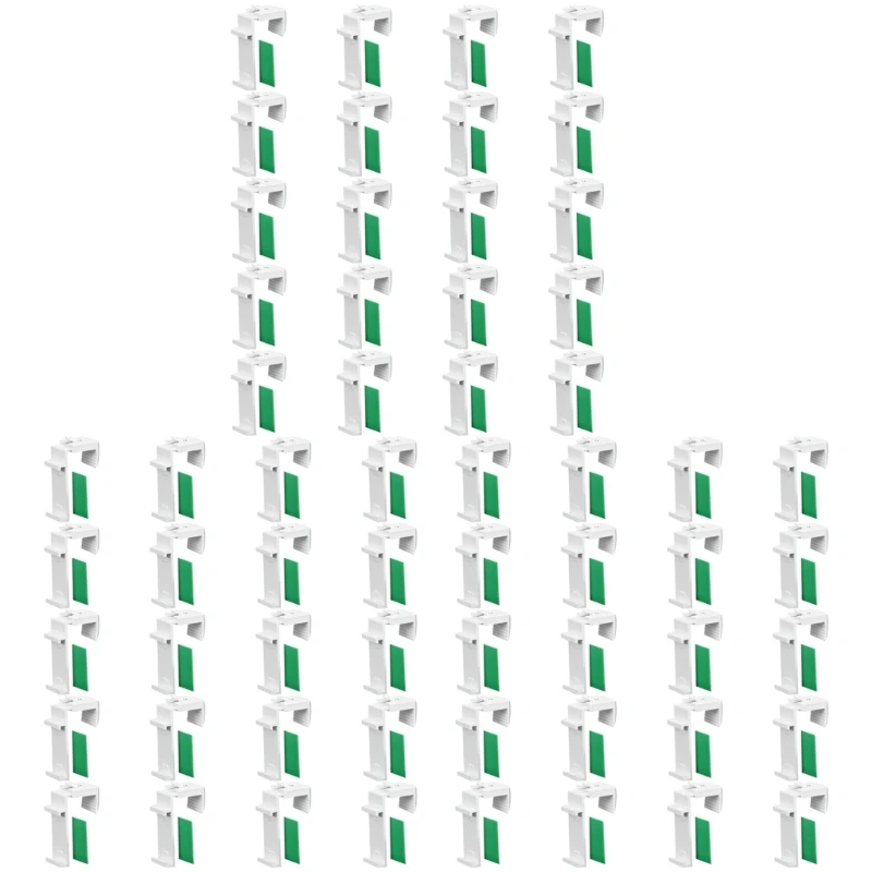 20/60 шт. кронштейн для рулонных штор пластиковая оконная штора регулируемый зажим