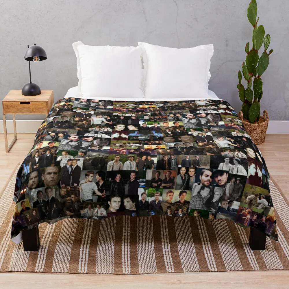 

ian and paul (salvatore bros) Throw Blanket Microfiber