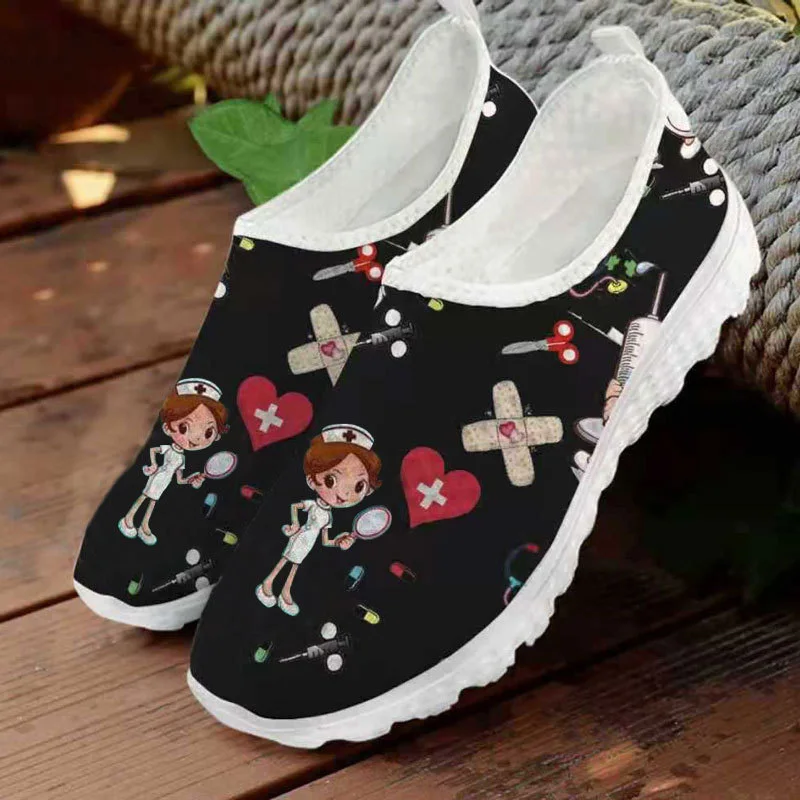 

Comemore Fashion Women Flat Shoes Slip on Women Sneakers Loafers Flats Woman Mesh Cartoon Sneaker 2022 New Female Shoe Moccasins