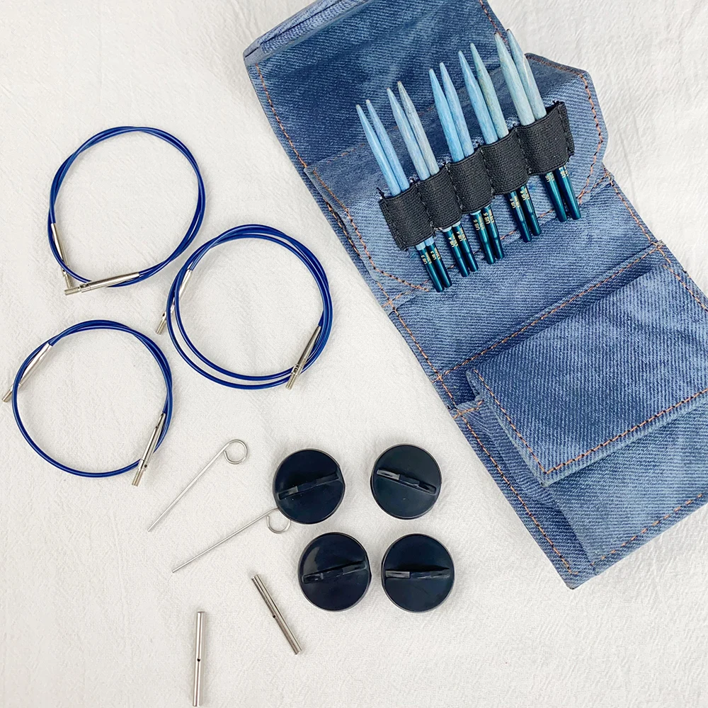 LYKKE 3 5 дюйма (7 см) пар стартовый набор сменных круговых спиц