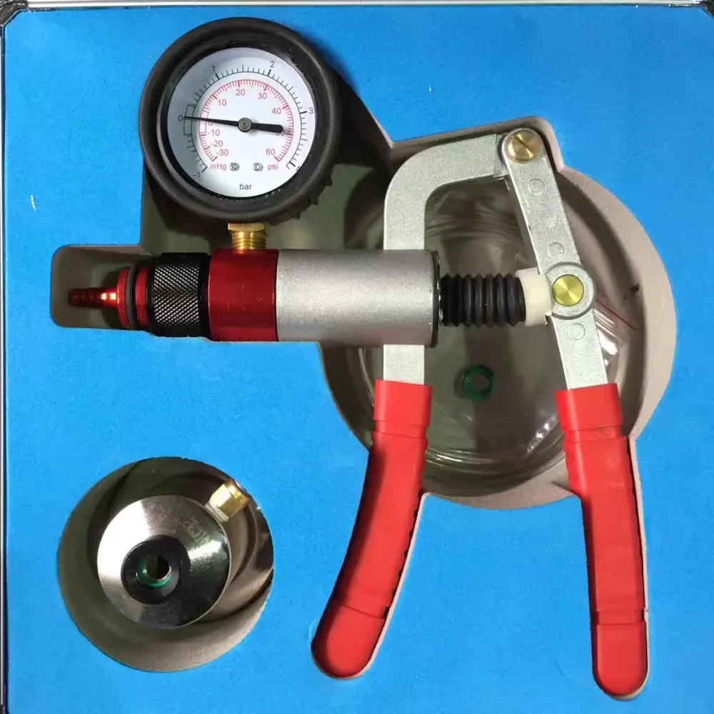 Auto Diesel Common Rail Injectors Valve Assembly Leakage Pressure Tester Gauge Sealing Diagnostic Repair Tools
