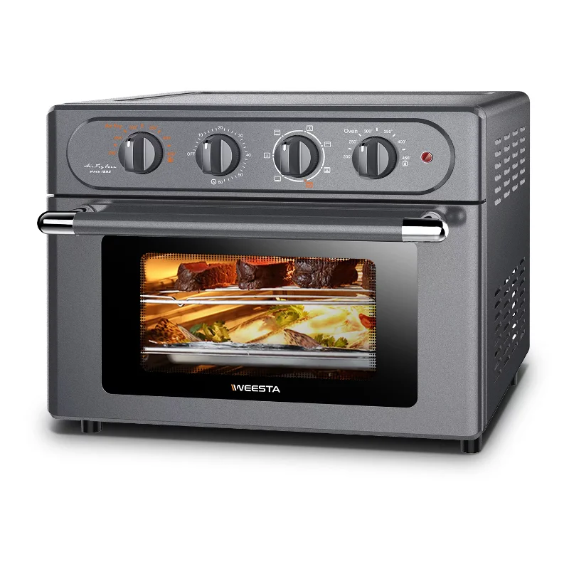 

24 Qt Air Fryer Toaster Oven ,7-In-1 Convection Oven with Air Fry, Roast, Toast, Broil Bake Function Rotisserie Dehydrator