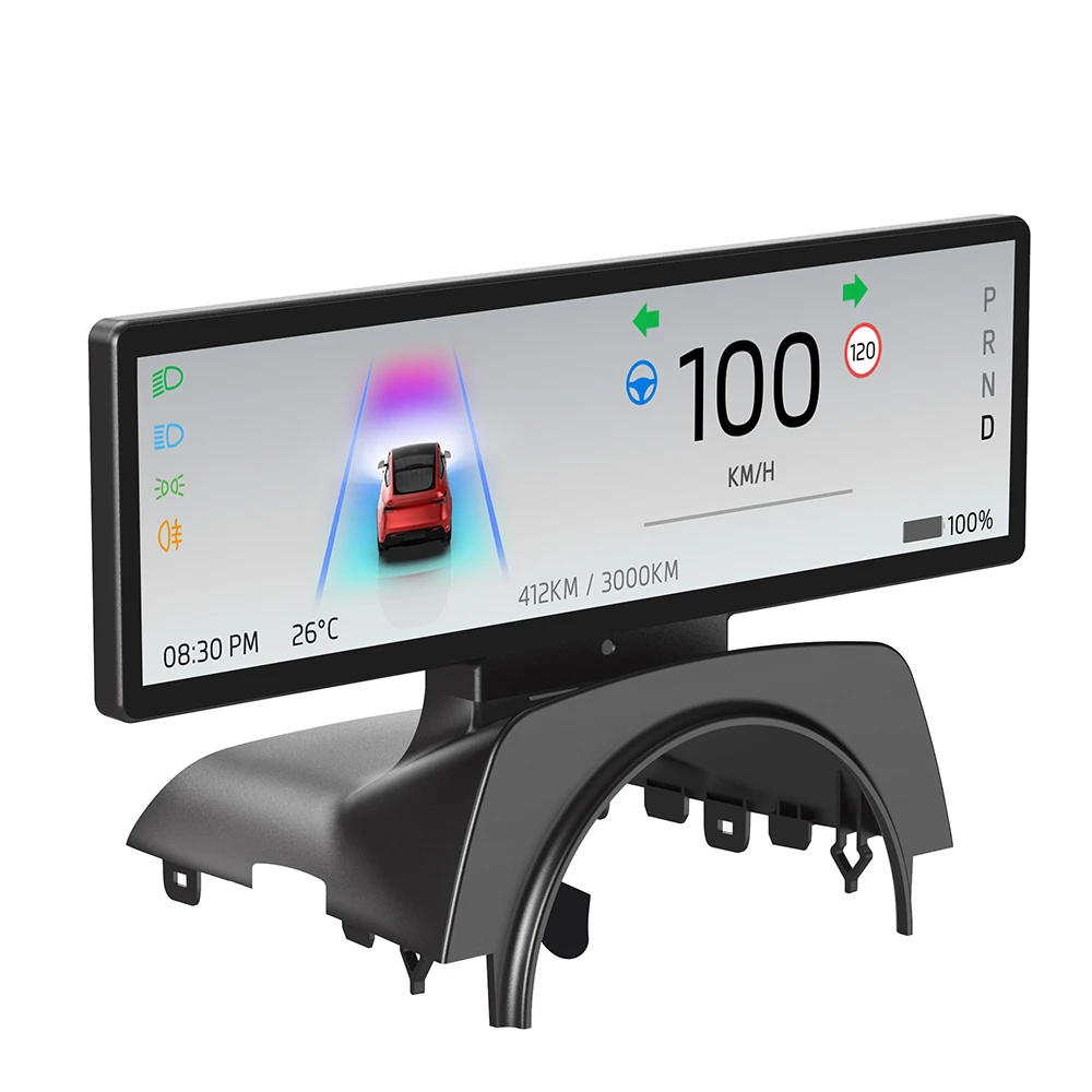 Фото SATONIC 8.8'' Умная приборная панель с CarPlay для Tesla 2026 New Model Y Juniper, поддержка беспроводного CarPlay, Android Auto, GPS №1