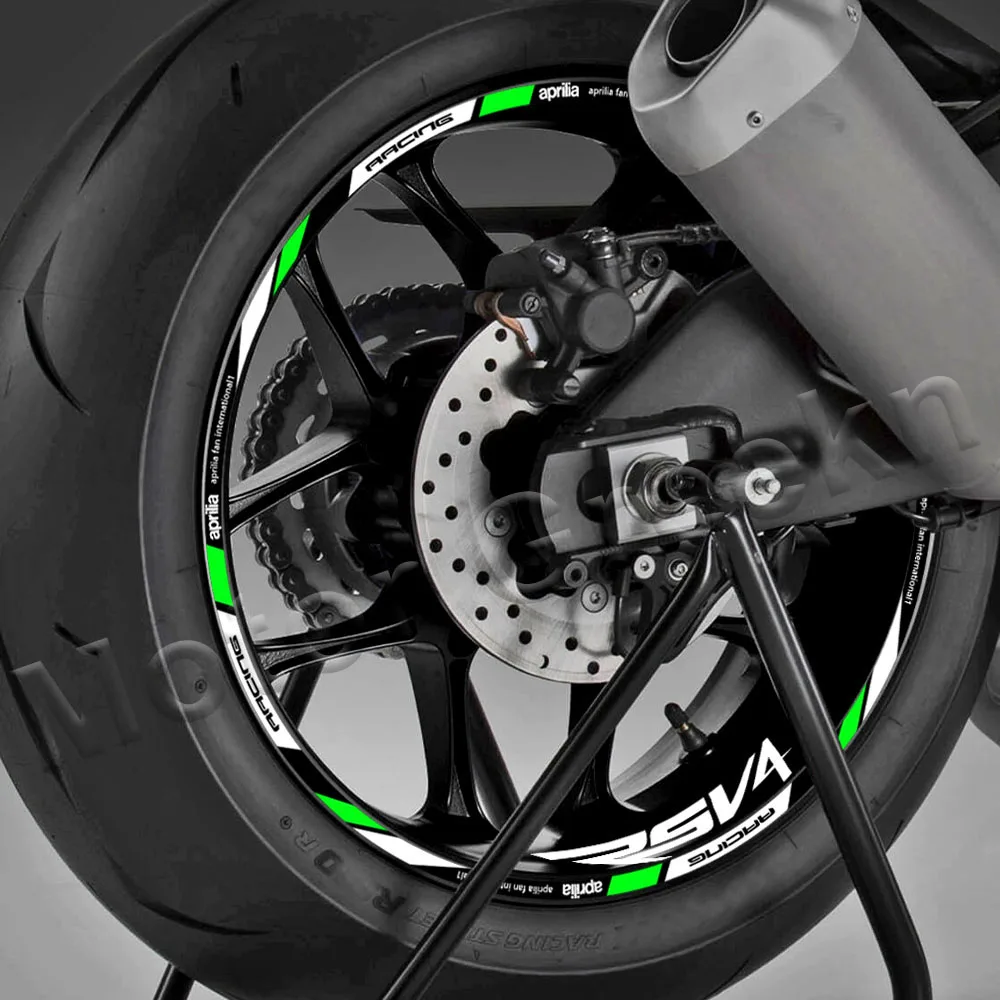 Светоотражающая наклейка на колесо для мотоцикла Aprilia DORSODURO 750 FACTOR Racing GPR APR RSV RS4 Tuono
