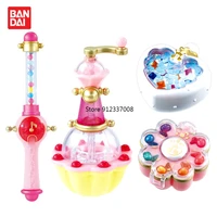 bandai genuine cashapon toy capsule gacha magical doremi magic wand sticks morpher props collection table ornaments