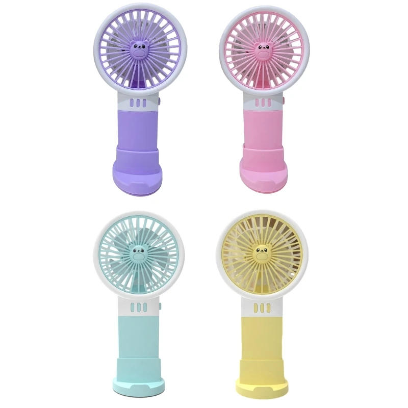 

L43D Elegant Handheld Fan Personal Fan for Office or Home Lightweight Desk Fan