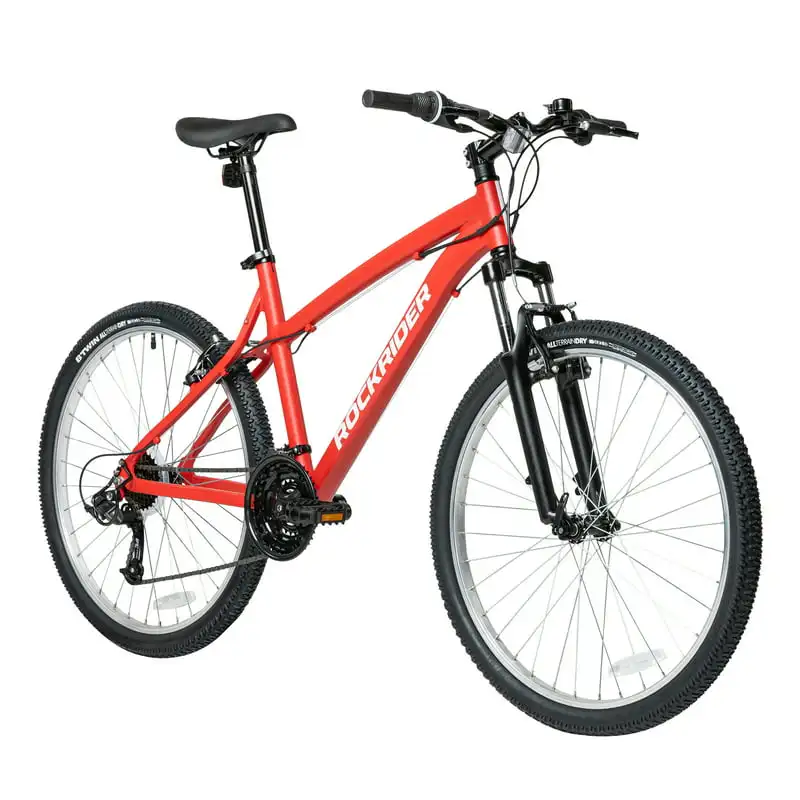 

Rockrider ST50, 21 Speed Aluminum Mountain Bike, 26", Unisex, , Medium Bicycle Bike Travel Adult Teens Gift