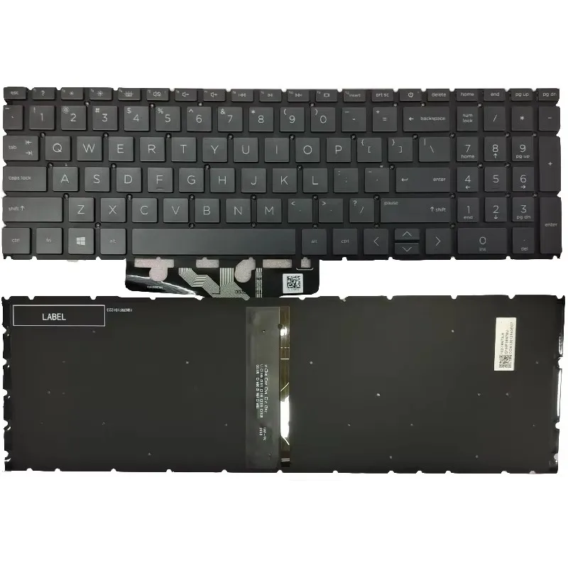 Клавиатура для HP Pavilion 15EG 15EH 15-EH 15-EG 15M-EH 15M-EG 15Z-EH TPN-Q246 TPN-Q245 английский язык США