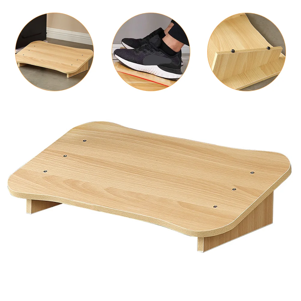 

Foot Rest Stool Desk Footrest Airplane Ergonomic Wooden Bench Support Stepping Adjustable Posture Nursing Step Footstool Leg Pad