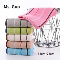 3474cm cotton face towel adult soft terry absorbent quick drying body hand hair bath towels washbasin facecloth bathroom