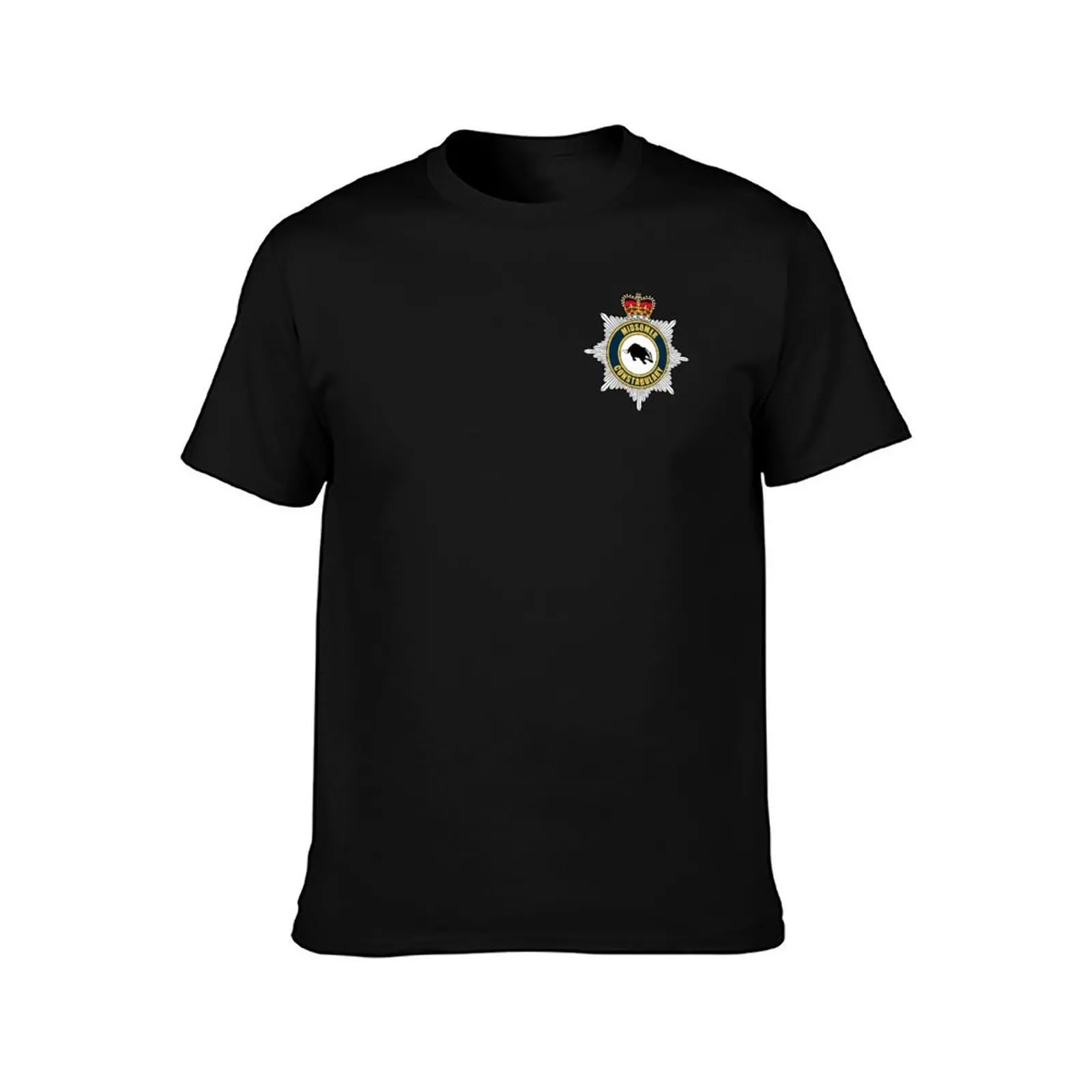 Фото Футболка MIDSOMER CONSTABULARY, повседневная футболка с графическим принтом №2