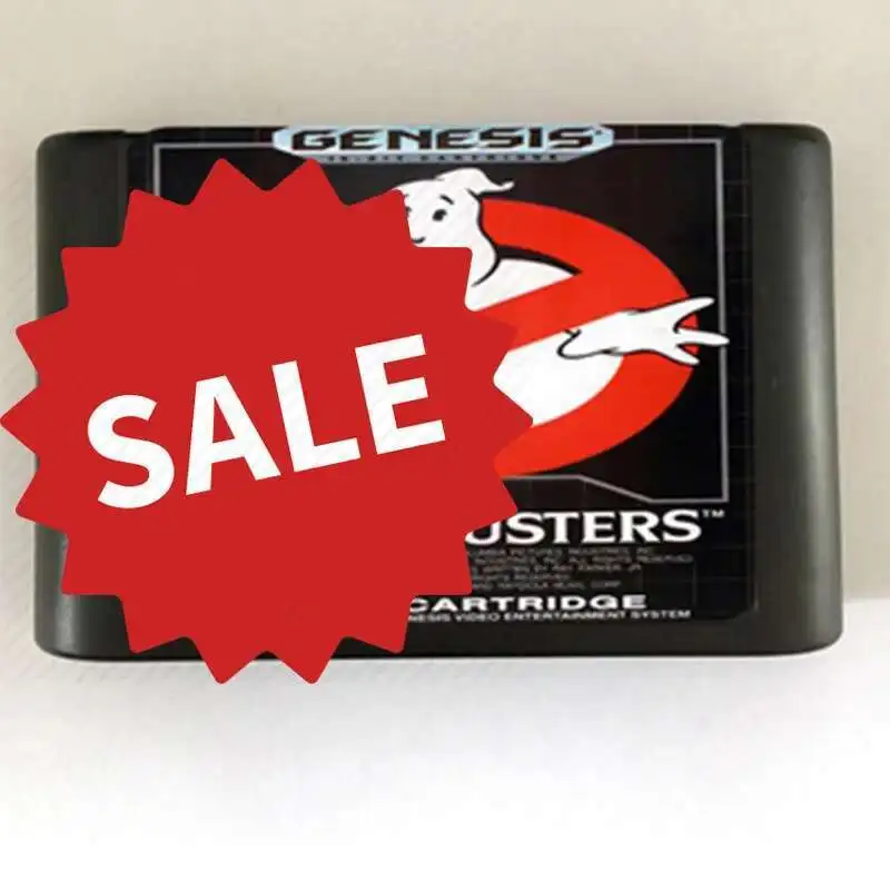 Фото Игровая карта Ghost Busters, 16-битная MD-тележка для Sega Mega Drive для Genesis, бесплатная доставка №1