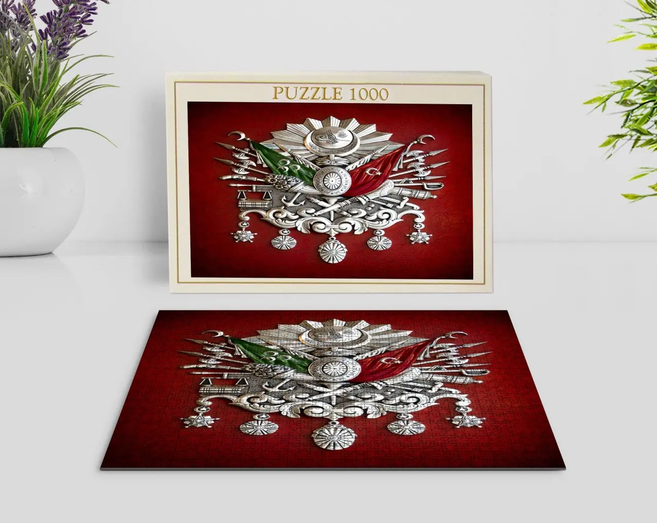 

BK Home оттоманка крест 1000 шт. Профессиональный пазл-1