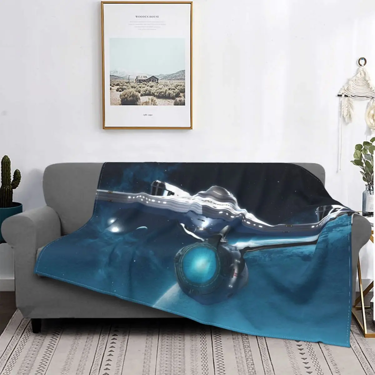 

Star Trek Chris Pine Science Fiction Film Adventure Portable Warm Throw Blankets for Bedding Travel