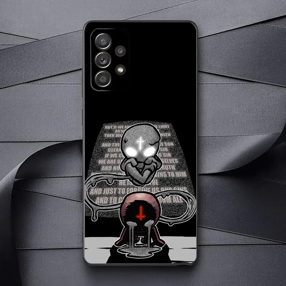 Чехол для телефона Game The Binding Of I-Isaac Samsung Galaxy A13 A21s A22 A31 A32 A52 A53 A71 A80 A91 мягкий черный