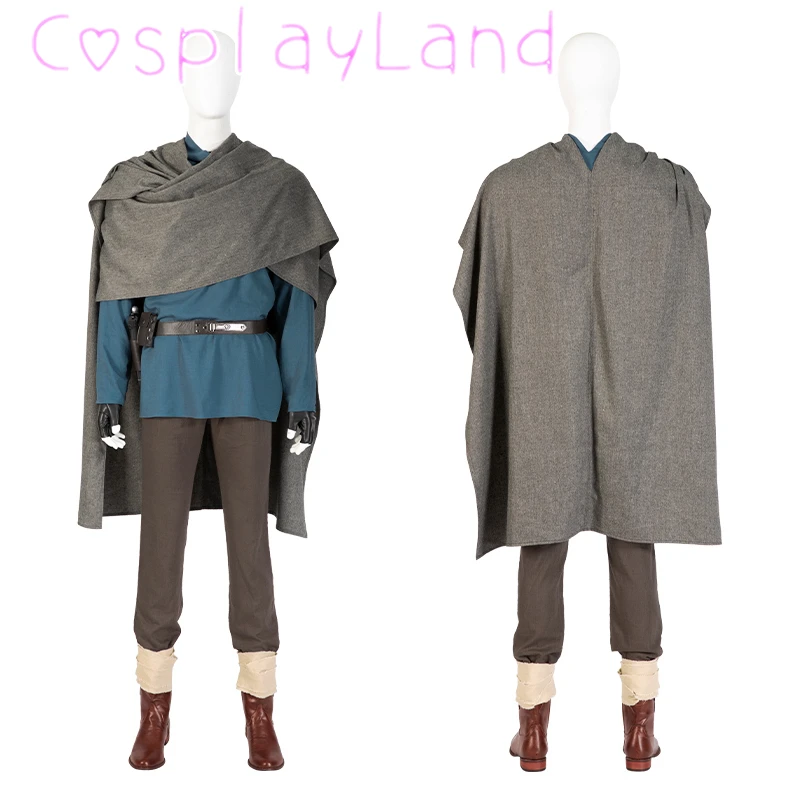 

Obi Kenobi Cosplay Costume Outfits Halloween Carnival Jedi Costume Men Knight Suit High Quality Custom Made Role Play Costumes
