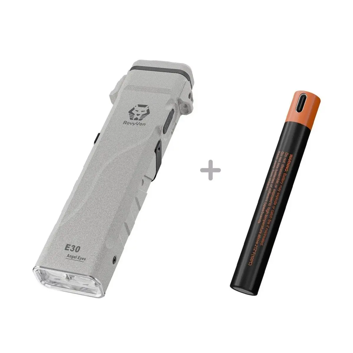 RovyVon Angel Eyes E30 алюминиевый тактический фонарик 2600 люмен