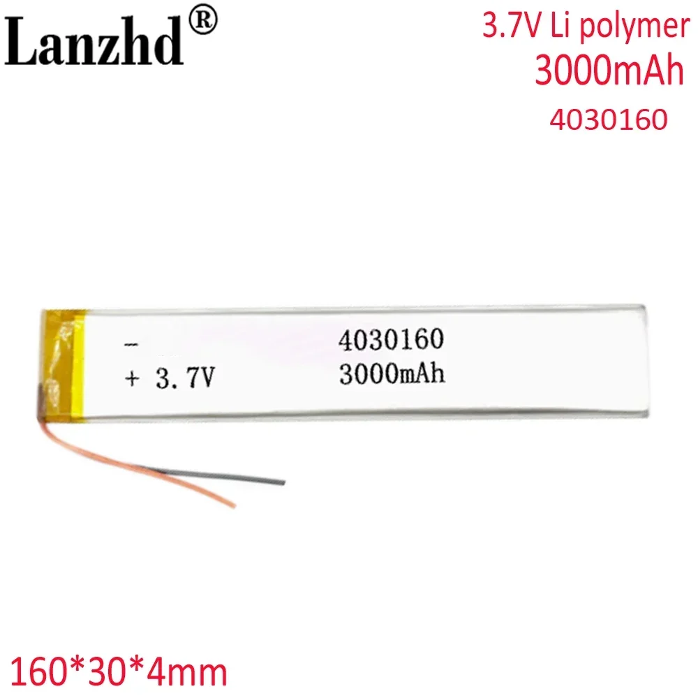 Литий-ионный аккумулятор 3 7 в 3000 мАч для DVD электронных книг телефонов