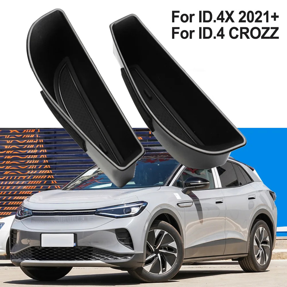 

For Volkswagen ID.4X ID.4 CROZZ 2021+ Car Door Handle Storage Box Door Armrest Holder Tray Organizer front rear universally