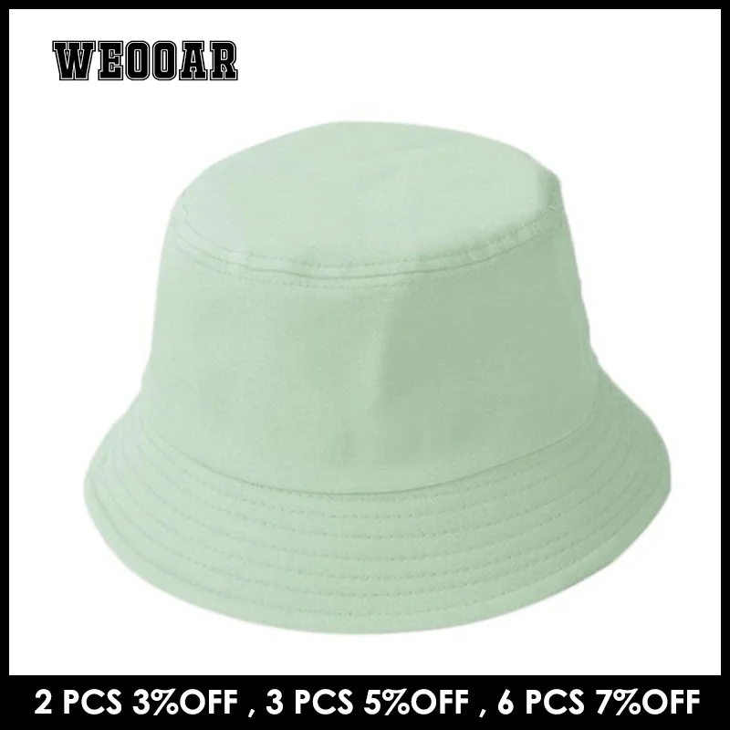Панама однотонная для мужчин и женщин хлопковая шляпа детей повседневная отдыха