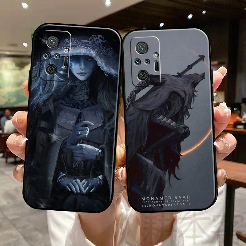 

Elden Ring Phone Case For Xiaomi Redmi Note 9T 9S 9 Pro Max 10 10X 10 Pro 10T 10S 5G Liquid Silicon Back Funda Silicone Cover