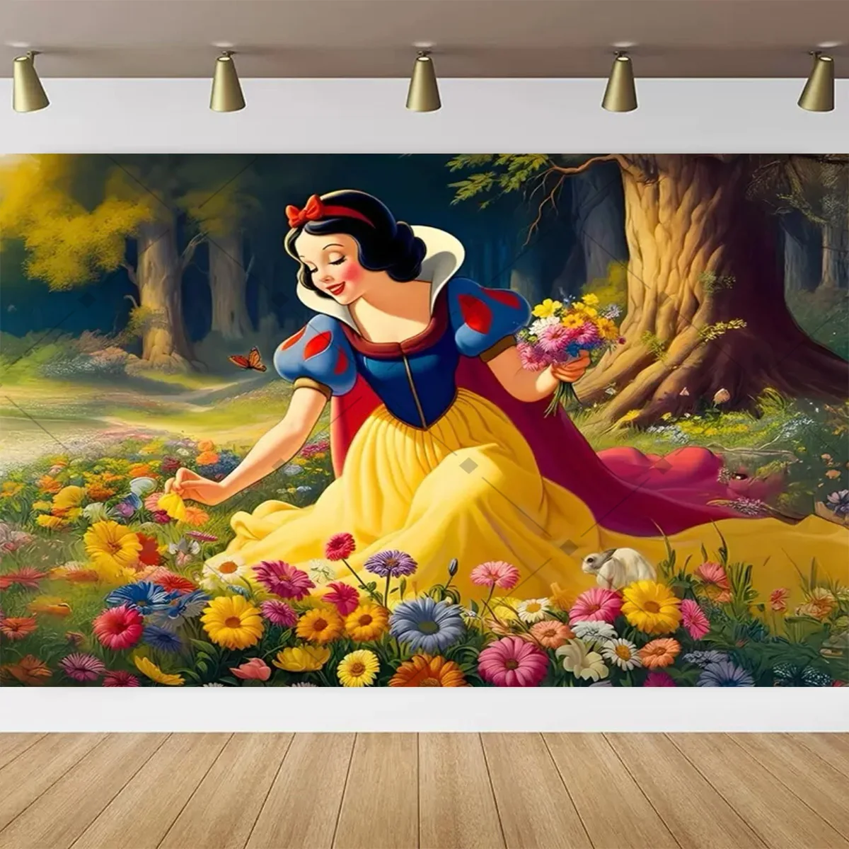 

Фоновое полотно MINISO Белоснежка