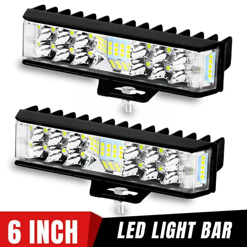 

102w Automobile 34LED Three-side Luminous Off-road General Service Lamp Lamp Lamp Refitted Truck Work Spot U0S5
